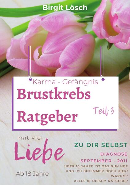 In Teil 3 geht es um die unzähligen Inkarnationen die wir gelebt haben. Die im Zusammenhang mit Brustkrebs zu tun haben. Es geht darum zu erkennen, dass wir auch Täter und Opfer lebten. Vergebung ist das Zauberwort! Gibt es Programmierungen, die wir uns selbst auferlegt haben, bevor wir inkarnierten? Ja, es gibt sie und die Möglichkeit diese zu löschen und zu erlösen. Alte Verträge mit der Dunkelheit, die wir selbst eingegangen sind, gibt es wirklich. Kriegsenergien in uns und unseren Vorfahren, die über Jahrtausende in unserem Energiefeld gespeichert sind. Aus karmischen Verstrickungen, durch die Erfahrung, die wir machen wollten sind diese, in kristallinen Strukturen in unserer äußeren Aura entstanden und gespeichert und dürfen jetzt gelöst werden, natürlich nach und nach.