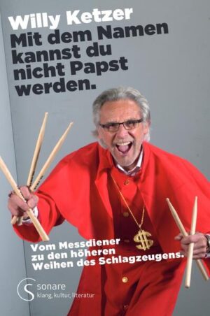 Willy Ketzer, ein musikalischer Tausendsassa, ist als Drummer und Bandleader seit Jahrzehnten in der nationalen und internationalen Musiklandschaft eine feste Größe. Der mit allen Wassern gewaschene Schlagzeuger hat viele Stars begleitet und unzählige Aufnahmen für Hits und Alben eingespielt. Sein Weg begann als Drummer in Klaus Doldingers Band Passport. Jahrzehntelang begleitete er Paul Kuhn, ist mit Helge Schneider immer noch auf Tour und erlebte eine Vielzahl von Shows u. a. mit Peter Alexander, Tom Jones, Liza Minnelli oder Barry Manilow. Nach »Am Grab gibt‘s keine Steckdose« erzählt Willy Ketzer auch in seinem zweiten Buch kurzweilig aus seinem Leben - von seinem Weg vom Messdiener und jungen Klarinettisten in der heimatlichen Blaskapelle bis hin zu bewegenden Momenten mit exquisiten Musikerinnen und Musikern, von denen einige langjährige Freunde wurden. In »Mit dem Namen kannst du nicht Papst werden.« berichtet er von den höheren Weihen des Schlagzeugens und spart dabei nicht an Seitenhieben und seiner Kritik an »Gott und der Welt«. Ein Lesevergnügen mit Blick hinter die Kulissen.