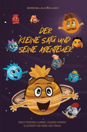 Der kleine Satu ist ein Planet, der mit seinen Freunden die Klasse von Dr. Sonne besucht. Er ist hilfsbereit, stößt aber mit seiner Figur oft an seine Grenzen. Besonders beim Sportunterricht. Seine Freunde helfen ihm, so gut sie können. Und auch der kleine Satu ist mit seiner Herzlichkeit und Empathie allen ein guter Freund. Durch einen Meteoritenschauer wird der kleine Satu in eine für ihn völlig fremde Galaxie geschleudert und erlebt dort mit seinen neuen Freunden viele lustige Abenteuer. Integration geht jeden von uns an. Dieses relevante Thema wird mit der Faszination Weltall in den Blick genommen, um Mensch, Natur und Universum mit der Integrationsgeschichte der beiden Autoren kindgerecht zu verknüpfen. Und so sind die beiden jungen Künstler, ebenso wie der kleine Satu, dazu aufgebrochen, das deutsche Kinderbuch mit südamerikanischem Humor zu erobern.