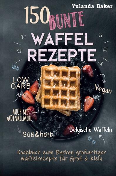 150 Bunte Waffel Rezepte von mir, Yulanda Baker, ist entstanden, weil ich Waffeln einfach liebe. Dieses Kochbuch zum Backen großartiger Waffelrezepte für Groß & Klein bietet Abwechslung, bunte Rezepte & Leckereien aus verschiedenen Ländern. Alles dreht sich rund um Waffeln. Lieber Leser & liebe Leserin, ich freue mich, dass Sie sich für mein Waffel Rezeptebuch entschieden haben und möchte mich ganz herzlich bei Ihnen bedanken. Lieben Sie Waffeln auch so sehr wie ich?Es lässt sich nicht leugnen: Ich liebe Waffeln! Den ganzen lieben Tag lang könnte ich Waffeln essen, zubereiten und an neuen großartigen Rezepten herumfeilen. Es bestehen unendliche viele Möglichkeiten, um Waffeln zuzubereiten. Die einen mögen lieber süße Waffeln und wiederum andere Menschen werden bei herben Waffelrezepten schwach.In diesem Buch finden Sie 150 verschiedene Waffelrezepte für jeden Geschmack. Es sind vor allem folgende Waffelrezepte enthalten: • Klassische Waffelrezepte süßer Art• Rumwaffeln• Französische Waffeln• Belgische Waffeln• Amerikanische Waffeln• Low Carb Waffeln• Vegane Waffeln• Herbe Waffelrezepte mit Fleisch• Herbe vegetarische Rezepte• Waffeln für Kinder• Desserts veganer Art Lasse Sie sich überraschen, was die Welt der Waffel Rezepte alles zu bieten hat. Sie reicht von süß und typisch bekannter Waffel bis hin zur außergewöhnlichen Waffel, welche sogar noch Low Carb ist. In meinem Buch finden Sie 150 bunte Waffel Rezepte, die das Lebe versüßen und auch ebenfalls für herzhaften Genuss und großartige Gaumenfreuden Sorgen. Guten Appetit & viel Vergnügen beim nachmachen! Herzlichst,Ihre Waffelliebhaberin, Yulanda Baker.