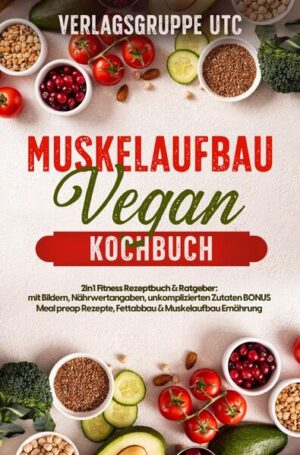 ★  Rezepte mit Bildern ★ Schmackhafte vegane Rezepte mit unkomplizierten Zutaten zaubern!Dieses Buch ist ein Geschenk an alle, die sich mit der veganen Ernährung beschäftigen und keine Lust haben, lange in der Küche zu stehen oder Zutaten suchen zu müssen. Die Zutaten in diesem Buch sind völlig leicht & simpel zu finden und Preiswert. Ohne komplizierte Zubereitungen und dennoch ein Genuss. Vegane Muskelaufbau Rezepte in allen Sorten und Arten! Einfach von Zuhause schnell zubereitet, ob zum direkten Verzehr oder doch zum Aufbewahren Die einfachen Vegan Ernährung, die so viel Gewinn mit sich bringt? Variationen ohne Ende-Magst du den Genuss von frischen Gerichten? Ohne Tierversuche!-Trotz vegan, 100% Muskelaufbau?-Süße oder Herzhaft?-Vegane Proteinriegel? Vegan Pudding?-Vielleicht zum Essen mit Freunden? Oder alleine?-Frühstück? Mittag? Abendessen? Als Snack?Du erhältst von mir, absolut die besten Vegan Rezepte und die perfekte Lösung mit diesem Vegan Kochbuch & Ratgeber in einem!Erhalte Einblicke in das wundervolle Land der Veganen Ernährung mit vielen abwechslungsreichen Rezepten:⚠ Rezepte mit Bildern ⚠✓ Unkomplizierten Zutaten (leicht & simpel zu finden und Preiswert)✓ Die Geheimnisse (100% Muskelaufbau vegan)✓ Meal-Preap Rezepte✓ Gesunde „Fast-Food“ Rezepte✓ Gluten-Laktose freie Rezepte>✓ Für jeden Geschmack etwas dabei✓ und vieles mehrGreife zu den wenigen Zutaten die nötig sind und zaubere Dir Dein Geschmackserlebnis! Mit nur einem Klick hast Du jetzt die Möglichkeit, in die Welt der Vegan Fibel Ernährung zu reisen!Sinne wecken - Emotionen loslassen - Purer Gaumenschmaus