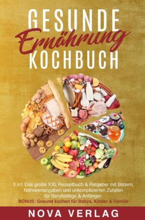 ★ Rezepte mit Bildern ★ Schmackhafte gesunde Rezepte mit unkomplizierten Zutaten zaubern! Dieses Buch ist ein Geschenk an alle, die sich mit der gesunden Ernährung beschäftigen und keine Lust haben, lange in der Küche zu stehen oder Zutaten suchen zu müssen. Die Zutaten in diesem Buch sind völlig leicht & simpel zu finden und Preiswert. Ohne komplizierte Zubereitungen und dennoch ein Genuss. gesunde Rezepte in allen Sorten und Arten! Einfach von Zuhause schnell zubereitet, ob zum direkten Verzehr oder doch zum Aufbewahren Die einfachen gesunde Ernährung, die so viel Gewinn mit sich bringt? Gesunde Ernährungsformen sind auf der ganzen Welt verteilt und bekannt und gleichermaßen beliebt, vor allem die gesunde Form ist eine wundervolle Alternative zu herkömmlichen Ernährungsformen! Gesunde Rezepte sind schnell hergestellt, so dass sich ihre Ernährungsform immer ihrem Zeitfenster anpassen kann, mit diesem gesunde Ernährung Kochbuch ist alles möglich. Mit diesem Rezeptbuch & Ratgeber erhalten Sie außerdem nicht nur die Möglichkeit Ihre Ernährung umzustellen, sondern auch wundervolle Anregungen und Ideen für Einsteiger, mit wertvollen Erklärungen! ✓ Unkomplizierten Zutaten (leicht & simpel zu finden und Preiswert) ✓ Die Geheimnisse der gesunden Ernährung ✓ Meal-Preap Rezepte ✓ Gesunde „Fast-Food“ Rezepte ✓ Gluten, Laktose-freie Rezepte ✓ Auch Rezepte für Kinder, Neugeborene ✓ Eine Ernährungsform, viele Varianten ✓ Vielseitig einsetzbar und immer passend ✓ Auch für Familien und Singles wandelbar ✓ Praktisch, einfach und abwechslungsreich ✓ Bezaubernde Kreationen für die Sinne ✓ Für jeden Geschmack etwas dabei ✓ und vieles mehr Greife zu den wenigen Zutaten die nötig sind und zaubere Dir Dein Geschmackserlebnis! Mit nur einem Klick hast Du jetzt die Möglichkeit, in die Welt der gesunden Ernährung zu reisen! Sinne wecken - Emotionen loslassen - Purer Gaumenschmaus