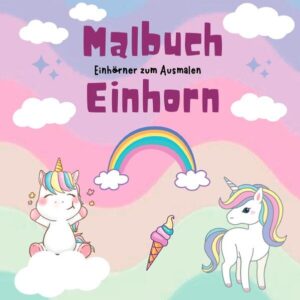 Willkommen in der zauberhaften Welt der Einhörner! Unsere Ausmalbilder mit Einhörnern sind perfekt für Kinder jeden Alters und bieten stundenlangen Spaß und Entspannung. Dieses Malbuch enthält insgesamt 40 Seiten mit wunderschönen und detaillierten Zeichnungen von Einhörnern in einer magischen Umgebung. Jedes Bild ist perfekt geeignet für kleine Künstler und lässt sich leicht ausmalen. Unser Malbuch ist in einer praktischen Heftbindung gebunden, sodass es einfach zu handhaben ist und alle Seiten sicher beieinander bleiben. Die Seiten sind auf hochwertigem Papier gedruckt und lassen sich leicht mit Buntstiften, Filzstiften oder Wasserfarben ausmalen. Dieses Ausmalbuch ist das ideale Geschenk für Geburtstage, Feiertage oder einfach nur als Überraschung für den kleinen Einhorn- Fan in deinem Leben. Es fördert die Kreativität und Motorik und hilft dabei, Stress abzubauen und sich zu entspannen. Also, schnapp dir deine Stifte und tauche ein in die magische Welt der Einhörner mit diesem wunderschönen Ausmalbuch!