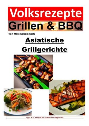 Herzlich willkommen zu meinem Buch "Asiatische Grillgerichte" aus der Buchserie "Volksrezepte Grillen und BBQ"! Ich freue mich sehr, Ihnen in diesem Buch eine vielfältige Auswahl an 30 köstlichen asiatischen Grillrezepten präsentieren zu dürfen. Als Autor und Hobbykoch habe ich eine große Leidenschaft für die asiatische Küche entwickelt. Ihre Aromen, Gewürze und Zubereitungstechniken haben mich von Anfang an fasziniert. Die Kombination aus frischen Zutaten, exotischen Gewürzen und dem unverwechselbaren Raucharoma des Grills verleiht den asiatischen Grillgerichten eine einzigartige Geschmackstiefe und eine unverkennbare Authentizität. In diesem Buch möchte ich Ihnen die Vielfalt der asiatischen Grillküche näherbringen. Sie werden Rezepte aus verschiedenen asiatischen Ländern entdecken, von Japan über Korea bis nach Thailand und Indonesien. Jedes Rezept wurde sorgfältig ausgewählt und erprobt, um Ihnen ein unvergessliches Grillvergnügen zu ermöglichen. Mein Anliegen ist es, Ihnen nicht nur die Rezepte zu präsentieren, sondern auch einige Hintergrundinformationen zu den asiatischen Grillgerichten zu geben. In der Einleitung erfahren Sie mehr über die Ursprünge und Einflüsse der asiatischen Grillküche sowie ihre besonderen Merkmale und Geschmacksrichtungen. Darüber hinaus finden Sie in diesem Buch auch praktische Tipps und Tricks, um Ihre Grillkünste weiter zu verfeinern, sowie Empfehlungen für nützliches Zubehör, das Ihnen beim Grillen asiatischer Gerichte hilfreich sein kann. Ich hoffe, dass dieses Buch Sie dazu inspiriert, die kulinarischen Schätze der asiatischen Grillküche zu entdecken und Ihre eigenen Grillabenteuer zu erleben. Ob Sie bereits ein erfahrener Grillmeister sind oder gerade erst Ihre ersten Schritte auf dem Grill machen, ich bin sicher, dass Sie mit den Rezepten und Anleitungen in diesem Buch viel Freude und Erfolg haben werden.