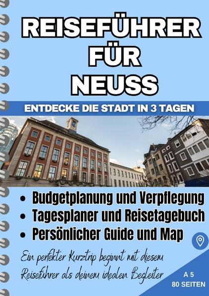 Dieser Reisebegleiter bietet dir alles, was du für einen unvergesslichen Aufenthalt in Neuss benötigst. Von der Planung bis zur Verpflegung begleitet er dich und hilft dir, das Beste aus deinem Besuch herauszuholen. In nur drei Tagen erlebst du die faszinierende Geschichte, beeindruckende Sehenswürdigkeiten und lokale Spezialitäten der Stadt, ohne dabei dein Budget zu strapazieren. Lass dich von dem gut erhaltenen historischen Stadtbild, den charmanten Vierteln, den grünen Parks und den informativen Museen inspirieren und tauche ein in die einzigartige Atmosphäre von Neuss. Mit diesem Reisebegleiter schaffst du unvergessliche Erinnerungen, während du dein Budget im Blick behältst.