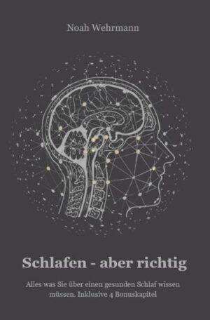 Endlich wieder erholsam schlafen! Viele Menschen leiden unter mangelndem Schlaf oder einer ausgewachsenen Schlafstörung. Dabei ist der Schlaf unerlässlich und wichtig für das Wohlbefinden und die Gesundheit! Dieses Buch ist ausgestattet mit realistischen Situationen, welche Sie aus Ihrem Alltag kennen. Sie haben ein Schlafproblem, vielleicht sogar eine Schlafstörung. In jedem Fall läuft es nicht so rund mit dem Schlafen, wie Sie sich das wünschen würden. Dabei ist ein guter und erholsamer Schlaf so wichtig und das ist auch kein Geheimnis. Die Bedeutung des Schlafs ist für uns unerlässlich. Gehen Sie gemeinsam mit Noah Wehrmann auf die Reise in die Welt des Schlafs und finden Sie heraus, was es mit dem Schlaf auf sich hat, warum wir träumen, welche Schlaftypen es gibt und welche Mythen sich um den Schlaf ranken. Erfahren Sie außerdem was es mit dem gestörten Schlaf auf sich hat, welche Schlafrituale es gibt und wie Sie einer ordentlichen Schlafhygiene nachgehen können. Machen Sie den Selbsttest, wie gut Ihr Schlaf ist. Lernen Sie, wie Sie Ihre optimale Schlafenszeit berechnen und bringen Sie in Erfahrung, wie Sie ein Schlaftagebuch richtig führen. Außerdem finden Sie 8 Rezepte in diesem Buch, welche Ihnen das Schlafen erleichtern sollen.