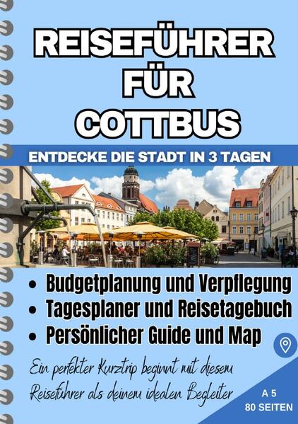 Erlebe Cottbus in all seiner Faszination und Vielfalt mit diesem begleitenden Reiseführer. In nur drei Tagen kannst du die reiche Geschichte, beeindruckende Sehenswürdigkeiten und lokale Spezialitäten dieser Stadt erkunden, ohne dabei dein Budget zu überlasten. Von der sorgfältigen Planung bis hin zur kulinarischen Verpflegung unterstützt dich dieser Reiseführer dabei, das Beste aus deinem Aufenthalt herauszuholen. Lass dich von dem gut erhaltenen historischen Stadtbild, den charmanten Vierteln, grünen Parks und informativen Museen inspirieren, während du in die einzigartige Atmosphäre von Cottbus eintauchst. Mit diesem Reiseführer gestaltest du unvergessliche Erinnerungen und behältst dennoch dein Budget im Blick. Erkunde die vielseitigen Höhepunkte dieser Stadt und erlebe magische Momente!