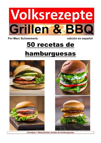 Bienvenido a mi libro "50 recetas de hamburguesas" de la serie de libros "Recetas de personas asadas y asadas". Mi nombre es Marc Schommertz y no solo soy un autor apasionado, sino también un entusiasta cocinero aficionado. En este libro, me gustaría presentarle una variedad de deliciosas recetas de hamburguesas a la parrilla que se han desarrollado especialmente para la parrilla. Las hamburguesas se han convertido en las últimas décadas en un auténtico icono de la cocina internacional. Originalmente creadas en los EE. UU., las hamburguesas ahora se han extendido por todo el mundo y ahora son una parte integral de cualquier buen plan de comidas. Pero, ¿qué hace una buena hamburguesa? ¿Cuáles son las diferencias entre los diferentes tipos de hamburguesas? ¿Y cómo podemos redondear nuestras hamburguesas a la perfección con los aderezos, las salsas y los aderezos adecuados? La parte principal de este libro consta de 50 recetas de parrilla variadas que han sido especialmente desarrolladas para la parrilla. Aquí encontrarás hamburguesas clásicas como la hamburguesa con queso y la hamburguesa con bacon a la barbacoa, pero también variaciones creativas como la hamburguesa suiza con champiñones o la hamburguesa con guacamole. Cada receta se explica detalladamente e incluye todos los ingredientes y pasos necesarios para preparar la hamburguesa perfecta. Espero que este libro te ayude a ampliar tus habilidades culinarias y a descubrir nuevos sabores a la parrilla. Si usted es un maestro de la parrilla experimentado o simplemente está dando sus primeros pasos en el mundo de la parrilla, Burger Recipes le brindará una gran cantidad de ideas e inspiración. Espero que disfrutes leyendo y probando las recetas. ¡Déjate sorprender por los sabores y combinaciones y disfruta del mundo de las hamburguesas a la parrilla!