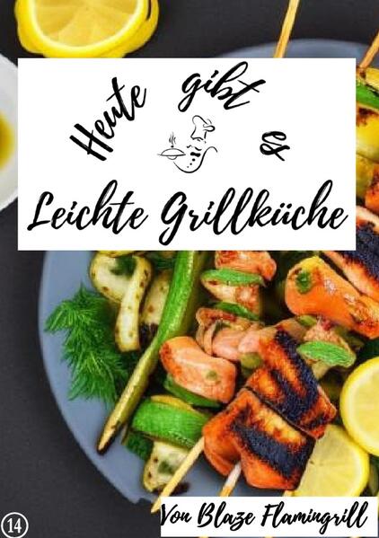 Herzlich willkommen zu meinem neuesten Buch aus der Reihe "Heute gibt es". In diesem Band dreht sich alles um die leichte Grillküche, eine wunderbare Kombination aus köstlichem Grillgenuss und bewusster Ernährung. Mein Name ist Blaze Flamingrill, und als begeisterter Hobbykoch habe ich mich darauf spezialisiert, gesunde und bekömmliche Rezepte für alle Grillfreunde zu entwickeln. "Heute gibt es - leichte Grillküche"! Die Idee zu diesem Buch entstand aus meiner eigenen Leidenschaft für das Grillen. Ich liebe es, den Duft von saftig gegrilltem Fleisch, frischem Gemüse und aromatischen Gewürzen in der Luft zu riechen. Doch ich wollte eine Alternative zu den oft schweren und fettreichen Gerichten bieten, die mit dem Grillen oft in Verbindung gebracht werden. Die leichte Grillküche ist für mich eine wunderbare Möglichkeit, gesundes Essen mit dem unvergleichlichen Geschmack des Grills zu verbinden. In diesem Buch finden Sie eine handverlesene Auswahl meiner Lieblingsrezepte, die speziell auf die Bedürfnisse von Kochinteressierten ausgerichtet sind. Jedes Rezept wurde sorgfältig ausgewählt, um Ihnen nicht nur eine gesunde und ausgewogene Mahlzeit zu bieten, sondern auch ein kulinarisches Erlebnis, das Ihren Gaumen verwöhnt. Von frischen Gemüsespießen über gegrillte Fisch- und Fleischgerichte bis hin zu kreativen vegetarischen Variationen - hier ist für jeden Geschmack etwas dabei. Doch dieses Buch bietet mehr als nur Rezepte. In den Abschnitten "Tips und Tricks" und "Nützliches Zubehör" teile ich mein Wissen und meine Erfahrungen, um Ihnen das bestmögliche Grillerlebnis zu ermöglichen. Sie erfahren, wie Sie das richtige Grillgut auswählen, Ihren Grill optimal vorbereiten und die perfekte Marinade zaubern. Darüber hinaus stelle ich Ihnen nützliches Zubehör vor, das Ihnen dabei hilft, Ihre Grillküche auf das nächste Level zu bringen.