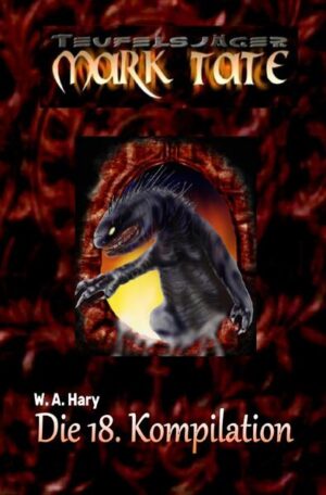 TEUFELSJÄGER: Die 18. Kompilation W. A. Hary (Hrsg.): „Diese Kompilation beinhaltet die Bände 111 bis 120 der laufenden Serie!“ Enthalten in dieser Sammlung: 111/112 »Wo das Böse wohnt« / »Herberge der frommen Schwestern« W. A. Hary 113/114 »Die Finsternis« / »Armee der Untoten« W. A. Hary 115/116 »Nebel des Todes« / »Die Flucht« W. A. Hary 117/118 »Der Schreckensorden« / »Ich jagte den Geisterhenker« W. A. Hary 119/120 »Der Mann, der zweimal starb« / »Die Geliebte des Henkers« W. A. Hary Die Serie TEUFELSJÄGER Mark Tate erschien bei Kelter im Jahr 2002 in 20 Bänden und dreht sich rund um Teufelsjäger Mark Tate. Bis Band 20 wurde sie von HARY-PRODUCTION neu aufgelegt und ab Band 21 nahtlos fortgesetzt! Nähere Angaben zum Autor siehe auf Wikipedia unter dem Suchbegriff Wilfried A. Hary! Urheberrechte am Grundkonzept zu Beginn der Serie Teufelsjäger Mark Tate: Wilfried A. Hary! Copyright Realisierung und Folgekonzept aller Erscheinungsformen (einschließlich eBook, Print und Hörbuch) by HARY-PRODUCTION
