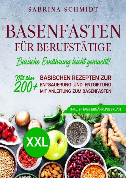 Hier kommt das Basenfasten ins Spiel! Denn eine ungesunde Ernährung, unverhältnismäßig große Portionen, Hektik, Stress, wenig Bewegung und Genussmittel in Form von Alkohol, Zigaretten und Kaffee hinterlassen ihre Spuren. Wenn Sie dem entgegenwirken wollen, kommen Sie nicht umhin, Ihren Körper zu entlasten und zu regenerieren. Sicherlich haben Sie in diesem Zusammenhang schon einmal vom Heilfasten gehört? Dabei wird für eine bestimmte Zeit - idealerweise unter ärztlicher Aufsicht - fast vollständig auf die Nahrungsaufnahme verzichtet. Basenfasten bietet also eine wunderbare Alternative zum Heilfasten und ist nicht umsonst eine beliebte Variante der Entgiftung. Beim Basenfasten muss man sich nicht hungern, sondern kann sich satt essen und nebenbei den Körper entgiften. Das ist zwar nicht ganz so einfach, aber immerhin braucht man keine ärztliche Aufsicht. Außerdem können Sie die Kur viel leichter in Ihren Alltag integrieren. Klingt ziemlich verlockend, nicht wahr? (mehr Tipps und Hinweise finden Sie im Buch) Sie sind auf der Suche nach … ✅ 200+ leckere Rezepte (u.a. Frühstück, Hauptspeisen, Suppen, Snacks, Desserts uvm.) ✅ Einführung in das Thema ✅ Vorteilen rund um das Thema Basische Ernährung / Basenfasten ✅ Den richtigen Zutaten für das Basenfasten Leckere Gerichte und gute Anhaltspunkte gefällig? Dann greifen Sie jetzt zu!