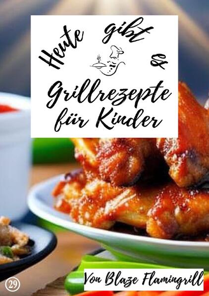 Herzlich willkommen zu meinem Buch "Heute gibt es - Grillrezepte für Kinder" aus der Buchserie "Heute gibt es". Mein Name ist Blaze Flamingrill, und ich bin leidenschaftlicher Hobbykoch und Grillmeister. In diesem Buch möchte ich Ihnen eine bunte Auswahl an köstlichen und kinderfreundlichen Grillrezepten präsentieren, die nicht nur den kleinen Gourmets schmecken werden, sondern auch die Herzen der Eltern höherschlagen lassen. Das Grillen ist eine wunderbare Möglichkeit, Zeit mit der Familie im Freien zu verbringen und gemeinsam leckere Gerichte zu zaubern. Kinder sind oft sehr neugierig und abenteuerlustig, und sie lieben es, beim Kochen und Grillen mit einzubeziehen. Doch bei der Zubereitung von Mahlzeiten für Kinder am Grill gibt es auch einige Aspekte zu beachten. Aus diesem Grund widmen wir uns in diesem Buch nicht nur den schmackhaften Rezepten, sondern auch den Sicherheitsvorkehrungen und Tipps für ein gelungenes Grillvergnügen mit den Kleinen.