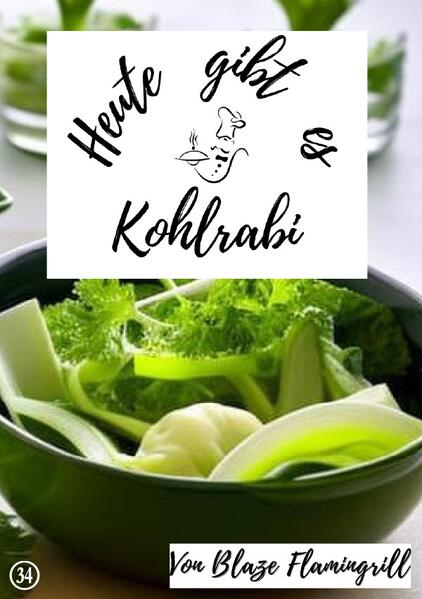 Herzlich willkommen zu meinem neuesten Buch Heute gibt es - Kohlrabi aus der beliebten Buchserie "Heute gibt es". Als passionierter Hobbykoch und leidenschaftlicher Liebhaber der kulinarischen Welt freue ich mich sehr, Ihnen dieses Buch präsentieren zu dürfen, das sich ganz dem vielseitigen und unterschätzten Gemüse Kohlrabi widmet. Kohlrabi ist eine wahre Bereicherung in der Küche und bietet eine Fülle an Möglichkeiten für kreative und schmackhafte Gerichte. Von seinem milden und leicht süßlichen Geschmack über seine knackige Konsistenz bis hin zu seiner reichen Nährstoffzusammensetzung hat der Kohlrabi alles, was es braucht, um zu einer köstlichen Zutat in Ihren Speisen zu werden.