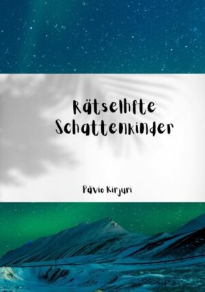 Tauche ein in die zauberhafte Welt voller Abenteuer, Freundschaft und Magie! Begleite die Finn und Lumi auf ihrer Reise durch mysteriöse Welten, während sie Rätsel lösen, Geheimnisse enthüllen und sich den Herausforderungen des Unbekannten stellen. In "Rätselhafte Schattenkinder" entdeckt der junge Junge Finn ein altes Gemälde in einem verstaubten Antiquitätenladen, auf dem Kinder von geheimnisvollen Schatten umgeben sind. Als er ein Schattenkind namens Lumi aus dem Gemälde befreit, beginnt eine unvergessliche Reise, bei der sie gemeinsam dunkle Geheimnisse aufdecken, magische Fähigkeiten entwickeln und Freundschaften schließen, die über Raum und Zeit hinausgehen.