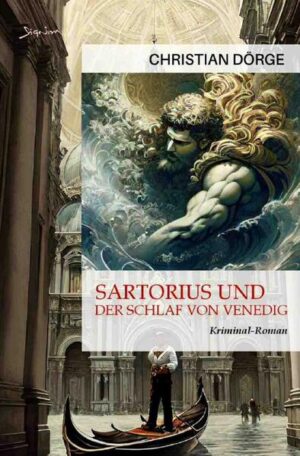 Venedig im Jahre 1975: In der Lagunenstadt taucht ein verschollenes, unbekanntes Werk von Michelangelo auf - und der Mafioso Ikarus Pasquale aus Rom bietet eine Million Dollar für die Skulptur. Dies ruft den Londoner Kunsthändler Seth Sartorius auf den Plan, denn er bezweifelt die Echtheit des Kunstwerkes - trotz mehrerer Gutachten, welche ausdrücklich das Gegenteil behaupten. Schließlich sind neben Sartorius und einer jungen venezianischen Bettlerin auch die Handlanger des Mafia-Bosses in die Sache verstrickt - und diese Handlanger gehen nötigenfalls über Leichen... SARTORIUS UND DER SCHLAF VON VENEDIG (die Fortsetzung des Romans SARTORIUS UND DER FLUCH VON VENEDIG) von Christian Dörge, Autor u. a. der München-Krimis um die Privatdetektive Jack Kandlbinder und Remigius Jungblut, ist ein überaus kunstsinniger und spannender Kriminalroman, welcher wie sein Vorgänger die venezianische Atmosphäre beinahe fühlbar einfängt.