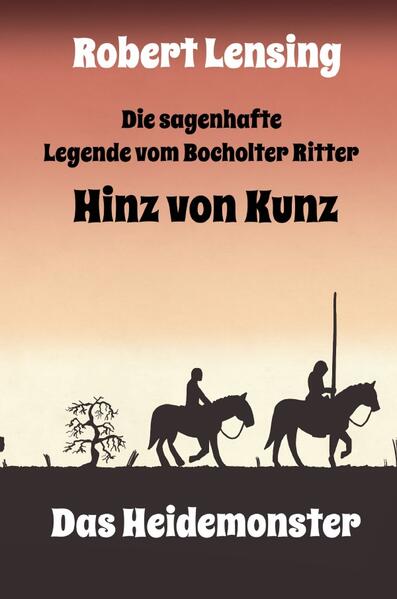 Der Bocholter Ritter Hinz von Kunz und sein treuer Knappe Ludo haben einen Auftrag, der es in sich hat. In der Dingdener Heide wurde ein furchtbares Ungeheuer gesichtet. Leib und Leben sowie Hab und Gut der Leute sind in Gefahr. Und in zwei Wochen ist doch Bocholter Kirmes... - 'Die sagenhafte Legende vom Bocholter Ritter Hinz von Kunz - Das Heidemonster' ist ein spannendes und humorvolles Ritterabenteuer mit Zeichnungen im Comic-Stil. Die Geschichte spielt im westfälischen Bocholt des 15. Jahrhunderts und wurde von dem Bocholter Autor und Zeichner Robert Lensing geschaffen. Die gebundene Ausgabe hat 132 Seiten und enthält neben den über 50 Zeichnungen der Originalausgabe einige zusätzliche Illustrationen von Robert Lensing. Die kunstvolle und aufwändige Umschlagsgestaltung erfolgte unter Verwendung einer Illustration des Bruders des Autors, des Comic-Artists Peter Lensing.