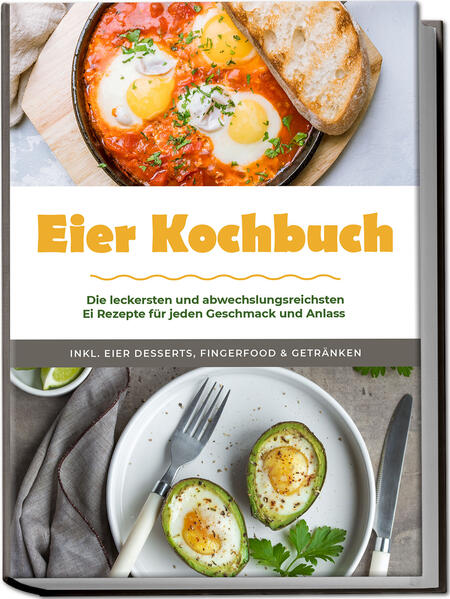 Eier-Rezepte: Vielfältige, köstliche und außergewöhnliche Genuss-Ideen rund um die leckeren Nährstoffbomben Rührei, Omelett, Spiegelei: So kennen und lieben wir die kugeligen Leckerbissen und das ist zwar köstlich, aber auf Dauer auch ein bisschen langweilig. Damit das nicht so bleibt und ab sofort jedes Ei bei Ihnen sein volles Potential entfalten kann, präsentiert dieses Kochbuch Ihnen die ganze Welt der Eiervielfalt - geschmackvoll, abwechslungsreich und immer wieder aufs Neue ein Genuss! Das Hühnerei ist eines der großen Meisterwerke von Mutter Natur, denn es steckt so voller perfekt kombinierter Nährstoffe, dass junge Küken davon alles bekommen, was sie zum Wachsen brauchen. Von dieser Nährstoffbombe profitiert auch der Mensch und noch dazu sind Eier einfach unschlagbar köstlich. Deshalb sind sie in Küchen aus aller Welt längst zum Superstar avanciert und in diesem Buch finden Sie die leckersten Ideen rund ums Ei. Ob Frühstück, Snack, Hauptgericht oder Salat, Eier machen immer eine gute Figur und bescheren Fleischfans, Vegetariern, Veganern und Naschkatzen gleichermaßen Genusshöhepunkte. Veganer und Ei? Aber ja! Denn mit raffinierten Rezepten für pflanzlichen Ei-Ersatz müssen auch überzeugte Veggies nicht auf den feinen Geschmack verzichten und schlemmen sich durch unterschiedlichste Ei-Spezialitäten. Dank einfacher Schritt-für-Schritt-Rezepte klappt's mit den Köstlichkeiten zudem auch bei ungeübten Kochlöffel-Schwingern und die unkomplizierten Gerichte stehen im Handumdrehen auf dem Tisch. Protein-Power zum Frühstück: Leckereien wie Bauernfrühstück, Egg Benedict, Rührei mit Haferflocken oder Italienisches Frühstück versorgen Sie mit reichlich Energie für lange Tage. Salate, Suppen & Snacks: Eiersalat Hawaii, Eiersuppe mit Pilzen, Ei-Avocado-Aufstrich oder Eiermuffins sind perfekt als Vorspeise, leichte Mahlzeit oder einfach für zwischendurch. Herzhafte Hauptgerichte: Ob mit Fleisch, Fisch oder vegetarisch - in Hauptgerichten wie Lübecker Schwalbennestern, Eier-Fleisch-Bällchen, Lachsfrittata oder Waldviertler Eier-Amuletten macht Ei so richtig satt. Internationale Spezialitäten: Mit georgischem Khachapuri, holländischen Käse-Eiern, türkischen Rührei in Tomatensauce oder schottischen Eiern entdecken Sie den feinen Ei-Geschmack der weiten Welt. Desserts und Getränke: Eierpudding oder Eierschecke schenken süße Glücksmomente und Drinks wie Rotwein mit Ei oder Eierkaffee sorgen für besondere Abwechslung im Glas. Mit diesem Buch sagen Sie adé zum ewigen Rührei und zaubern sich köstlich-gesunde Vielfalt ganz einfach auf den Teller. Ob Sie als überzeugter Eier-Fan Ihr Geschmacksrepertoire erweitern, die Nährstoffbomben gerne mal öfter auf den Tisch bringen oder veganen Ersatz entdecken möchten - hier kommen Eierliebhaber voll auf ihre Kosten.