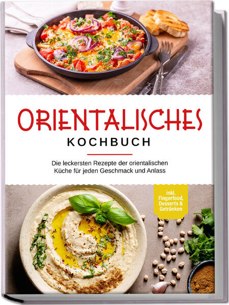 Orientalische Küche: Einzigartig würzige, köstliche und vielfältige Rezeptideen für Schlemmerei aus 1001 Nacht Bagrhir, Fatteh, Shorba Adas oder Karniyarik - allein die Namen solcher Gerichte klingen für deutsche Ohren nach geheimnisvoll-exotischem Genuss aus fernen Welten und das gilt für unsere Geschmacksknospen umso mehr, denn die Gewürz- und Aromenwelt des Orients ist einzigartig verführerisch und das Beste ist: Mit diesem Kochbuch holen Sie sich den Geschmack aus 1001 Nacht ganz einfach in die heimische Küche! Von der Türkei über den Jemen und Israel bis hin zu Irak, Indien, Marokko und Äthiopien: Die als orientalische Küche bezeichnete Esskultur umfasst eine große Vielfalt an Traditionen, die zurecht jeweils auf ihre ganz eigene Landesküche stolz sind. Zum Glück müssen Sie sich zwischen den einzelnen Leckerbissen nicht entscheiden, sondern können mit den Rezepten in diesem Buch eine kulinarische Rundreise der Extraklasse quer durch das Morgenland unternehmen. Ob Frühstück, Suppen und Salate, Hauptgerichte mit Fleisch, Fisch und für Veggies oder herrlich sündige Desserts - erleben Sie märchenhafte Gewürzkombinationen und verführerisch-aromatische Geschmacksvielfalt, in denen Außergewöhnliches, wie Granatapfel, Sesam oder Harissa, alltäglich ist. Apropos Zutaten: Wird das nicht teuer und kompliziert? Keine Sorge! Denn in den mittlerweile weitverbreiteten Orient- oder Türkei-Supermärkten finden Sie längst preisgünstig alles, was Sie benötigen. Dank der leicht nachzukochenden Rezepte gelingen zudem auch Ungeübten auf Anhieb herrliche Genuss-Erlebnisse und mit zusätzlichen Tipps und Infos zu orientalischer Tisch- und Kochtradition verwandeln Sie jede Mahlzeit in ein authentisches Morgenland-Erlebnis! Frühstück & Drinks: Indischer Upma-Frühstücksbrei, persisches Spinat-Omelett, Kardamom-Kaffee-Getränk oder Mango-Lassi sind nicht nur morgens ein geschmacklicher Volltreffer. Köstliche Kleinigkeiten: Salate, Snacks & Co. wie Fenchel-Dattel-Salat, Kichererbsensuppe, Sinit-Sesamringe oder Kürbis-Hummus bringen Orient-Würze pur auf den Teller. Hauptgerichte mit Fisch & Fleisch: Mit Lamm-Aprikosen-Tajine, kurdischem Hähnchenreis, palästinensischer Fisch-Kofta oder scharfer Meeresfrüchte-Tajine wird’s herzhaft-würzig-deftig nach Art des Morgenlands. Internationale Veggie-Hits: Dank jahrtausendealter Schlemmer-Kunst kommen Vegetarier & Veganer bei Falafel-Bowl, orientalischem Kartoffeltopf, Mango-Kichererbsen-Curry oder libanesischer Manakish-Pizza voll auf ihre Kosten. Verführung aus 1001 Nacht: In Orangenkuchen, Honig-Pistazien-Bällchen, Granatapfel-Baklava oder Sesam-Eis läuft orientalischer Sinn für Genuss zur Hochform auf. Mit diesem Buch bringen Sie die einzigartige Speisekultur des Orients ganz einfach in Ihre Küche und entdecken die geschmacklichen Weiten uralter Traditionen. Ob Orient-Freak, Urlaubsreisen-Nostalgiker oder leidenschaftlicher Foodie mit Neugier & Lust auf Neues - hier finden Sie jede Menge aufregende Inspiration.