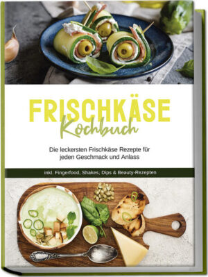 Frischkäse-Rezepte: Köstliche, besondere und abwechslungsreiche Schlemmer-Ideen mit dem überraschend vielseitigen Brotaufstrich Klar, Frischkäse auf dem Brötchen ist eine feine Sache - aber gleich ein ganzes Kochbuch? Oh ja! Denn das unscheinbare Milchprodukt mit der unschlagbar cremigen Konsistenz hat so einiges mehr drauf, als nur unter Käsescheiben zu verschwinden - also schnappen Sie sich dieses Kochbuch und überlassen Sie dem Frischkäse die Bühne! Ob in cremigem Kuchen, auf herzhafter Brotzeit, in sahnigen Saucen oder als Geheimzutat in Suppen, Reis, Pasta, Fleischgerichten und allerhand mehr: Frischkäse verleiht mit seiner cremigen Konsistenz und dem mild-säuerlichen Geschmack zahlreichen Speisen das ganz besondere Etwas. Darüber hinaus versorgt er besonders Sportler und Vegetarier mit einer tüchtigen Portion Eiweiß, ist dank geringem Milchzuckergehalt auch für viele Laktose-Intolerante geeignet und punktet mit deutlich weniger Fett als Sahne, Butter & Co. Gute Gründe also, Frischkäse öfter einmal auf den Speiseplan zu setzen, und mit den Rezepten in diesem Buch geht das ganz einfach. Ob Salat, Suppe, Hauptgericht oder Dessert, hier finden Fleisch- und Fischfans genauso reichlich Auswahl wie Veggies und entdecken inspirierende Kreationen rund um das Milchprodukt. Moment, Veggies? Na klar, denn dank pflanzlicher Frischkäsealternativen finden auch Veganer hier ihr neues Lieblingsgericht. Zudem stehen mit den kinderleichten Rezepten sämtliche Köstlichkeiten auch bei ungeübten Köchen im Handumdrehen auf dem Tisch und wahre Frischkäse-Freaks können die Leckerei mit dem einfachen Grundrezept sogar ganz leicht selbst herstellen. Frühstücks-& Brotvielfalt: Spiegelei-Lachs-Schnitte, Zimtrollen mit Frischkäse-Guss oder Frischkäse-Vollkornbrot liefern Leckeres für morgens und zur Brotzeit. Vorspeisen & Beilagen: Suppen und Salate wie Frischkäse-Spinat-Salat mit Eiern, Frischkäse-Fleischsalat oder Käse-Lauch-Suppe erhalten mit Frischkäse eine ganz besondere Note. Klein, aber fein: In Dips, Saucen und Fingerfood wie Schinken-Grapefruit-Häppchen, Rote-Bete-Frischkäse-Aufstrich oder Apfel-Möhren-Creme läuft Frischkäse zur Höchstform auf. Fleisch- & Fischspezialitäten: Gefüllte Putenschnitzel-Rouladen, saftiges Steak-Sandwich oder Fisch-Lauch-Auflauf bringen herzhaft-deftigen Genuss auf den Tisch. Schlemmerei fleischfrei: Vegetarier und Veganer kommen bei Mozzarella-Gemüse-Pizza, cremiger Reis-Gemüse-Pfanne oder Spinat-Tortellini-Pfanne mit Tomaten auf ihre Kosten. Kleine Glücksmomente: In Desserts und Drinks wie Beeren-Frischkäse-Schnitte, Eierlikör-Schoko-Cupcakes oder Erdbeer-Cheesecake-Smoothie präsentiert sich Frischkäse auf die süße Art. Mit diesem Kochbuch lernen Sie Frischkäse von einer ganz neuen Seite kennen und bringen geschmackvoll-frischen Wind in Ihre Ernährung. Zudem entdecken Fitness-Freaks und Beautyqueens im Bonusteil tolle Rezepte für beispielsweise Protein-Milchshake oder Frischkäse-Honig-Maske, um ihrem Körper den Extra-Frischkäse-Booster zu gönnen.