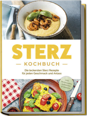 Sterz-Kochbuch: Vielfältige Grundrezepte und herrlich leckere Gerichte rund um die traditionellen Pfannen-Bröckchen Sterz ist karges Armeleute-Essen? Von wegen! Denn die frühere Brotzeit einfacher Arbeiter und Bauern hat sich längst zu einer kulinarischen Vielfalt und Raffinesse entwickelt, die ihresgleichen sucht: Ob mit feinem Filet, edlem Fisch, frischem Gemüse oder verführerischen Nasch-Noten - in diesem Kochbuch entdecken Sie die grenzenlose Vielfalt köstlicher Sterz-Kreationen! Mehl in die Pfanne, Wasser und Fett dazu, verkrümeln und fertig: Einfacher geht es kaum und zugegeben, für sich genommen ergäbe das wohl keine Festtagsschlemmerei. Der große Trumpf von Sterz ist jedoch seine legendäre Wandelbarkeit, denn er lässt sich nahezu endlos kombinieren, neu interpretieren und in köstliche Gerichte aller Art integrieren. Also geben Sie den einfachen Krümeln eine Chance und finden Sie in diesem Buch heraus, was Sie auf Basis der herrlich unkomplizierten Bröckchen alles zaubern können. Ob Mais-, Mehl-, Kartoffel- oder Bohnensterz, simple Grundvarianten-Rezepte ergeben mit Steak, Muscheln, knackigem Gemüse, in Suppen, im Dessert oder sogar als Pizzateig wahlweise alltagstaugliche oder erlesene Geschmackskreationen, bei denen Veggies, Fleischfans, Fisch-Freaks und Naschkatzen gleichermaßen auf ihre Kosten kommen. Und das schmeckt dann nicht immer gleich? Eben nicht! Denn die Sterz-Grundlage bietet den übrigen Bestandteilen die perfekte Bühne, um geschmacklich zu glänzen und so immer wieder neue Aromen zu bieten. Zudem gelingen die leicht nachzukochenden Rezepte auch Anfängern auf Anhieb und sorgen im Handumdrehen für nahrhafte und köstliche Mahlzeiten. Frühstücks-Power: Mit Zimt-und-Zucker-Sterz, Mais-Grieß-Sterz mit Speck, Sterz mit Früchtesalat oder gefüllten Eiern mit Sterz starten Sie voller Energie in den Tag. Feine Suppen und Brotzeitideen: Türkische Sterz-Suppe, Möhrensuppe mit Bohnen-Sterz, Brotsterz-Speck-Pfanne oder Sterz-Tomaten-Basilikum-Aufstrich ergeben ganz einfach eine leckere Zwischenmahlzeit. Hauptgerichte mit Fleisch & Fisch: In Rinderchili mit Sterz, Käse-Sterz mit Hähnchen, Kartoffelsterz mit Forelle oder Kräuter-Shrimp-Spießen präsentiert sich Sterz von seiner herzhaft-deftigen Seite. Vegetarisch-vegane Sterz-Spezialitäten: Veggies landen mit Feta-Sterz, Sterzteig-Pizza, Sterz-Gemüse-Pfanne oder Sterz-Curry mit Ananas immer einen Sattmacher-Treffer. Für Süßschnäbel: In Kokos-Erdbeeren-Chili-Auflauf, Sweet Sterz-Schichtglas, Sweet Sterz-Hot-Dog oder Kartoffel-Sterz mit Bratapfel lernen Dessert-Liebhaber Sterz von seiner verführerischen Seite kennen. Dieses Kochbuch zeigt Ihnen die volle Vielfalt, die hinter den unscheinbaren Bröckchen steckt, und bietet Ihnen günstige Alltags-Küche mit Schlemmer-Faktor. Ob Sie nach unschlagbar einfachen Gerichten für die Blitz-Küche suchen, eingefleischter Sterz-Liebhaber sind oder gerne neue Geschmacks-Kombinationen entdecken - hier werden Sie auf jeden Fall fündig!