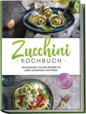 Zucchini-Kochbuch: Abwechslungsreiche, raffinierte und köstliche Schlemmereien mit dem grünen Gärtner-Superstar Der Sommer neigt sich dem Ende zu und Sie haben eine wahre Zucchini-Schwemme im Garten? Die grünen Stangen locken mit niedrigem Preis im Supermarktregal? Immer nur Zucchinisuppe wird aber auf Dauer langweilig? Dann zeigt Ihnen dieses Kochbuch, wie vielseitig Sie die hübschen Nährstoffbomben einsetzen können! Dunkelgrün, gelb, mit hellen Streifen, klein und schlank oder auch beeindruckend groß - Zucchini gibt es in allerhand Variationen, doch für sie alle gilt: kalorienarm, vitamin- und nährstoffreich, leicht verdaulich und unschlagbar unkompliziert in der Verarbeitung. Zudem beschert sie auch Hobbygärtnern bei geringem Aufwand eine reiche Ernte und so stellt sich spätestens im Sommer die Frage: Was tun mit dem leckeren Gemüsesegen? Von knackigen Salaten über würzige Suppen bis hin zu deftig-sättigenden Hauptgerichten zeigt sich die Zucchini deshalb in diesen Rezepten von ihrer besten Seite und spielt sogar in Desserts und Getränken gerne einmal die Hauptrolle. Ob Veggie, Fleischfan oder Fischfreund, hier kommen Sie auf Ihre Kosten und entdecken kreativ-genussvolle Zucchini-Ideen für jeden Tag. Schmeckt’s dann nicht immer gleich? Ganz und gar nicht! Denn die geschmacklich milden Früchte sind wahre Kombitalente, mit denen Sie in jedem Gericht ganz neue Aromen erleben. Dank zusätzlichen Profitipps können Sie Ihre nächste Zucchini-Ernte auch selbst anbauen und die kinderleichten Rezepte gelingen selbst ungeübten Köchen auf Anhieb. Frühstücks- & Brotzeitideen: In Zucchini-Beeren-Frühstückskeksen, Zucchini-Omelett, Möhren-Zucchini-Brot oder Zucchini-Hummus machen Zucchini den ganzen Tag eine gute Figur. Vorspeisen & kleine Leckereien: Suppen, Salate und Snacks wie Zucchini-Lachs-Suppe, Zucchini-Pilz-Salat mit Kräuterdressing, Steak-Salat mit Bratzucchini oder Zucchini-Parmesan-Happen sind perfekt für den kleinen Hunger. Fleisch- & Fischgerichte: In Huhn auf geschmortem Gemüse, Zucchini-Lamm-Gericht, Kabeljau in pikant-süßer Sauce oder Zucchini-Meeresfrüchte-Spaghetti präsentieren Zucchini sich von ihrer herzhaft-deftigen Seite. Veggie-Hits: Nicht nur Vegetarier und Veganer genießen würzige Köstlichkeiten wie Buchweizen-Bowl mit Halloumi-Käse, Spätzle-Gemüse-Pfanne, Zucchinipuffer mit Kräuterquark oder Pasta mit Röstzucchini. Smoothies, Drinks & Naschereien: Mit Zucchinikuchen mit Schokoguss, Zucchini-Zitronen-Mousse, Apfel-Zucchini-Milchgetränk oder Gemüse-Frucht-Smoothie erleben Sie feine Genussmomente im Alltag. Dieses Kochbuch zeigt Ihnen, wie Sie Ihre Zucchini-Ernte auf schmackhafte Art verarbeiten und dabei immer wieder etwas Neues probieren. Im Bonusteil kommen zudem Fitness-Freaks auf ihre Kosten und entdecken Low-Carb-Kreationen wie Zucchini-Low-Carb-Pizzen, Protein-Schoko-Früchte-Bowl oder Gemüse-Lasagne.