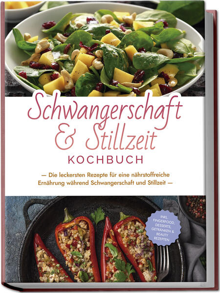 Rezeptbuch Schwangerschaft & Stillzeit: Nahrhafte, gesunde und unschlagbar leckere Rezepte für die vielleicht aufregendste Zeit des Lebens Wächst ein kleiner Mensch im Bauch heran, ist die Freude riesengroß - aber dazu kommen auch so manche Zweifel: Bekommt mein Baby von mir wirklich alles, was es braucht? Solche Sorgen können Sie nun getrost hinter sich lassen, denn dieses Buch präsentiert Ihnen eine sorgfältig ausgewählte Rezeptvielfalt, die Mama & Baby ganz einfach mit allem versorgt, was nötig ist! Bloß kein Fisch, Essen für zwei oder Zuckerverzicht: Um die optimale Ernährung werdender Mütter ranken sich zahlreiche verunsichernde Mythen. Doch zum Glück ist die Angelegenheit gar nicht so kompliziert wie befürchtet und die Rezepte in diesem Buch stellen das unter Beweis. Denn hier finden Sie eine Riesenauswahl an köstlichen Schlemmereien, mit denen Sie sich und Ihrem Nachwuchs zugleich einen echten Gefallen tun, und obendrein kompakt-verständliche Ernährungshinweise. Ob Fleisch und Fisch, Veggie-Varianten, leichte Salate und Suppen oder kleine Naschereien für die Seele - alle Gerichte in diesem Buch sind optimal auf Schwangere und Stillende zugeschnitten, rüsten Sie mit reichlich Nährstoffen, Vitaminen und Ballaststoffen aus und enthalten selbstverständlich keine Risikolebensmittel wie rohes Ei oder Alkohol. Klingt gut, aber nach viel Aufwand? Ganz und gar nicht! Stattdessen stehen die kinderleichten Schritt-für-Schritt-Rezepte im Handumdrehen auf dem Tisch, sodass Sie reichlich Zeit für die wirklich wichtigen Dinge haben. Power am Morgen: Mit Frühstücks- und Brotideen wie buntem Smoothie, Sahne-Rührei, Hafervollkornbrot oder Quarkbrötchen versorgen Sie sich beide für ereignisreiche Tage. Leicht & lecker: Suppen, Snacks und Salate wie Sommersuppe schwedischer Art, Kartoffel-Pilz-Suppe, Bananenwaffeln oder Zucchini-Tomaten-Salat sind perfekt als gut verträgliche Zwischenmahlzeit. Hunger auf Fleisch & Fisch: Bei Hungerattacken auf herzhaft und deftig lassen Schnitzelpfanne mit Gnocchi, Curry mit Hähnchen, Mango-Fischfilet oder Garnelen-Couscous-Pfanne Sie nicht im Stich. Veggie-Hits: Pancakes mit Ricotta, Nudeln mit Basilikum-Zitronen-Sauce, Ofen-Blumenkohl oder veganes Schaschlik machen satt und liefern reichlich wertvolle Nährstoffe. Naschen ohne Reue: Mit Tassenkuchen mit Schoko, Honig-Haferflocken-Jogurt-Creme, Brombeer-Shake oder Limetten-Apfelsaft schenken Sie sich kleine süße Glücksmomente. Dieses Buch begleitet Sie und Ihren Nachwuchs durch die einzigartige Schwangerschafts- und Stillzeit und macht jede Mahlzeit zu einem kulinarischen Erlebnis. Ob Sie Ihre Verdauung unterstützen, Ihr Baby perfekt versorgen oder einfach nur so richtig genussvoll schlemmen wollen - hier finden Sie reichlich Auswahl.