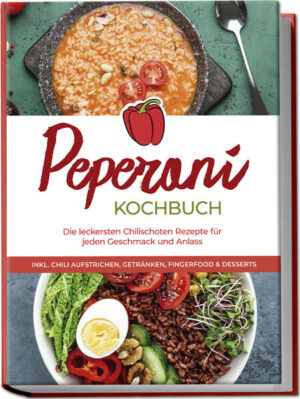 Peperoni-Rezepte: Kreative Genuss-Ideen für jeden Geschmack mit dem ganz besonderen Würze-Kick Sie sind klein, leuchten rot, orange oder auch in frischem Grün und haben es ganz schön in sich: Peperoni, die kleine Schwester der Paprika, die hierzulande vor allem als Pizzabelag bekannt ist. Allerdings können die schönen Schoten noch viel mehr und wie Sie damit den unterschiedlichsten Gerichten das ganz besondere Etwas verleihen, zeigt Ihnen dieses Kochbuch! Peperoni-Fans wissen: Erst mit einem kleinen oder auch größeren „Schuss” der hübschen Würzschote erhält ein Gericht die perfekte Balance aus Aroma, Schärfe und Fruchtigkeit. Deshalb dreht sich in diesem Kochbuch alles um die Peperoni, die neben Geschmack auch noch reichlich Vitamine mitbringt und - je nach Typ - die Verdauung fördern und sogar für Glücksgefühle sorgen kann. Also packen Sie das Nachtschattengewächs ruhig öfter auf den Teller und mit den verlockenden Rezepten in diesem Buch fällt das gar nicht schwer: Ob Salat, Suppe, Fleisch- und Fischgericht, Veggie-Genuss oder sogar Dessert, hier finden Sie eine Riesenauswahl an köstlichen Schlemmer-Ideen für alle Vorlieben und Geschmäcker. Ihnen tränen jetzt schon die Augen? Keine Sorge! Peperoni muss nicht superscharf sein, entscheidend sind Menge und Zubereitungsform und so können Sie jedes Gericht exakt nach Ihren Schärfe-Wünschen gestalten. Zudem sorgen praxiserprobte Profitipps zur gefahrlosen Handhabung und kinderleicht nachzukochende Rezepte auch bei Kochanfängern für einzigartige Genussmomente. Frühstück, Brote, Aufstriche & Co.: Ob morgens oder als Brotzeit, mit Frühstückswraps, Mozzarella-Peperoni-Brot oder Peperoni-Dattel-Dip gönnen Sie sich jederzeit einen würzigen Energie-Kick. Vorspeisen & Beilagen: In Suppen, Salaten und Snacks wie Lauch-Mango-Suppe mit Garnelen, Feta-Edamame-Salat oder Pizza-Peperoni-Waffeln sorgt Peperoni für unnachahmliche Würze. Fleisch & Fisch mit Pfiff: Putengyros-Burritos, Lammfrikadellen mit Bulgursalat oder gebackenem Lachs mit Peperoni verleihen die kleinen Schoten raffinierte Schärfe. Veggie-Spezialitäten: Vegetarier und Veganer kommen bei Gemüse-Paella, Halloumi-Spießen mit Linsen-Dip oder Bandnudeln in Knoblauch-Peperoni-Öl in den Genuss von Peperoni-Aroma. Peperoni mal anders: Ob Dessert, Drink oder Heilpflanze - in Ananas-Peperoni-Kuchen, heißer Peperoni-Schokolade oder Erkältungstee lernen Sie die Schote von einer ganz neuen Seite kennen. Dieses kreative Kochbuch stellt die Peperoni auf die ganz große Bühne und zeigt Ihnen, welche Vielfalt in der Schote steckt. Mit zusätzlichen Anleitungen zum Trocknen oder Einlegen machen Sie das kleine Aromawunder zudem ganz einfach haltbar und haben künftig jederzeit raffinierte Würze zur Hand.