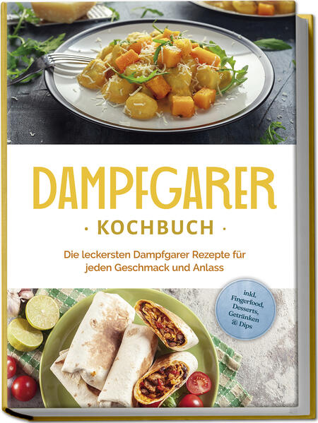 Dampfgarer-Kochbuch: Gesunde, familientaugliche und unschlagbar leckere Rezeptideen für schonend-schnelles Kochen mit Dampf Der Großteil der Vitamine ist längst herausgekocht, Speisen schwimmen im Fett und ehemals knackig-buntes Gemüse ist labbrig und farblos: Gängige Zubereitungsmethoden sorgen leider oft für ein Ergebnis, das wenig gesund ist und den Jüngsten bei Tisch gründlich den Appetit verdirbt. Abhilfe schafft das simple Dampfgaren - und in diesem Buch entdecken Sie, was Sie damit alles Köstliches auf den Tisch zaubern können! Uralte Idee, bis heute topaktuell: Schon im antiken China und vielen weiteren Regionen der Welt wussten die Menschen das Kochen mit heißem Dampf zu schätzen. Es benötigt kaum Wasser, bewahrt Vitamine und andere wertvolle Nährstoffe, spart Zeit und Fett, lässt Fleisch & Fisch zart und erhält die natürliche Textur von Gemüse - und wird damit zum perfekten Verbündeten für abwechslungsreiche und gesunde Kinderernährung ganz ohne Gemüse-Gejammer. Auch für gestresste Singles oder berufstätige Paare bietet die nahrhafte Turbo-Küche jede Menge Vorteile und bietet zeitgemäße, ausgewogene Ernährung bei minimalem Aufwand. In dieser Rezeptsammlung entdecken Veggies, Fleischesser, Fischfreunde und Süßschnäbel reichlich leckere Inspirationen von pfiffigen Frühstücksideen über Suppen, Snacks und Salate bis hin zu sättigenden Hauptgerichten, Desserts und sogar Getränken. Kompliziert? Ganz im Gegenteil! Denn die Dampfgar-Methode ist kinderleicht anzuwenden, dank zusätzlicher Infos rund um Geräte, Techniken und Verwendung klappt schon der erste Versuch und darüber hinaus gelingen die einfachen Schritt-für-Schritt-Rezepte auch unerfahrenen Köchen im Handumdrehen. Dampf-Power am Morgen: Tolle Frühstücksideen wie Haferflocken mit Apfel-Zimt-Topping, Lachs-Bagels, Quinoa-Frühstücks-Bowl oder Gemüse-Frittata stehen ruckzuck auf dem Tisch. Suppen, Salate & Kleinigkeiten: Ob als Vorspeise oder Beilage, mit Linsen-Avocado-Salat, Brokkoli-Käse-Suppe, Hähnchen-Honig-Senf-Spießen oder Aioli haben Sie jederzeit einen unkomplizierten Leckerbissen zur Hand. Fleisch & Fisch in der Hauptrolle: Mit Hähnchenbrustfilet mit Kräuterkruste, Rinderbraten mit Thymianjus, Dill-Zitrone-Lachs oder Forelle mit Mandelbutter und Dillkartoffeln wird im Nu die ganze Familie satt. Veggie-Hits: Vegetarisch-vegane Schlemmereien wie Käse-Spinat-Knödel, Ricotta-Gemüse-Terrine, Süßkartoffel-Bohnen-Burritos oder Tofu mit asiatischem Gemüse locken sogar Gemüsemuffel an den Tisch. Süßes & Getränke: Auch bei sündig-süßen Verführungen wie Vanillepudding-Törtchen, Himbeer-Panna-Cotta, Glühwein oder Fruchtkompott lässt der Dampfgarer Sie nicht im Stich. Dieses Kochbuch ist der Gamechanger für gesunde, schmackhafte und alltagstaugliche Ernährung und punktet mit einer Riesenauswahl für jeden Geschmack. Ob Sie ein vorhandenes Dampfgargerät öfter nutzen möchten, mit simplem Gareinsatz minimalistisch bleiben oder vor allem gesünder essen wollen - hier finden Sie, was Sie brauchen.