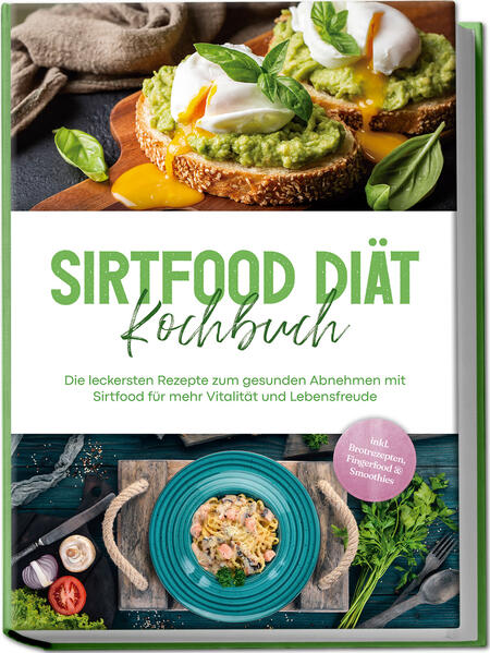 Sirtfood-Diät-Kochbuch: Mit leckerer, ausgewogener und unkomplizierter Ernährung zu schlanker Linie, Gesundheit und Frische schlemmen Sie suchen nach einer Ernährung, die Ihnen endlich zur Bikinifigur verhilft und dabei auch noch gesund ist? Verbotene Lebensmittel und fader Verzicht kommen dabei aber nicht in Frage? Und das Ganze soll auch alltagstauglich sein? Bitte sehr, hier kommt die Sirtuin-Diät - und wie Sie die ganz einfach auf den Speiseplan packen, zeigt Ihnen dieses Buch! Vollmundige Diätversprechen gibt es wie Sand am Meer, doch meistens haben sie einen Haken: zu einseitig, Hungerphasen, Jo-Jo-Effekt, komplizierte Regeln, geschmacklose Verzichtrezepte und mit Schoki, Chips und Wein ist sowieso Schluss. Das ist bei der Sirtfood-Diät anders, denn hier kombinieren Sie gezielt Lebensmittel, deren Inhaltsstoffe Sirtuine aktivieren - und die schalten wiederum Ihren Stoffwechsel in den Turbomodus. In Verbindung mit einer reduzierten Kalorienzahl lassen Sie so nicht nur die Pfunde purzeln, sondern dämmen Entzündungsprozesse ein und wirken sogar der Hautalterung entgegen. Und das Beste? Am Genuss wird hier nicht gespart, stattdessen schlemmen Sie sich in diesem Kochbuch durch eine Riesenauswahl an köstlichen Fleischgerichten, Fischleckereien und Veggies-Spezialitäten für jeden Anlass und dürfen sogar bei sündigen Desserts ohne Reue zugreifen. Aufwendig? Ganz und gar nicht! Denn die Rezepte sind absolut alltagstauglich, stehen im Handumdrehen auf dem Tisch und gelingen dank kinderleichter Anleitungen auch ungeübten Köchen mühelos. Frühstücks- und Brotkreationen: Mit Nuss-Quark, Pancakes mit Pflaumen, Frühstücksbrötchen oder Low-Carb-Bananenbrot starten Sie figurfreundlich und geschmackvoll in den Tag. Klein & fein: Ob als Vorspeise, Snack oder leichte Mahlzeit, Tomaten-Feta-Salat, Brokkoli-Salat mit Eiern, Kürbissuppe oder italienische Bruschetta sorgen jederzeit für gesunden Genuss. Fleisch- & Fischgerichte: Puten-Wok mit Cashewnüssen, Hähnchenschnitzel mit Aubergine für den Grill, Pasta mit Garnelen-Rucola oder Lachs in Kräuter-Parmesan-Kruste machen satt und bringen die volle Ladung Geschmack. Veggie-Hits: Nicht nur Vegetarier und Veganer kommen bei Protein-Pizza, Tabouleh, Linsen-Allerlei oder Tofu-Miso mit Sesam auf ihre Kosten. Desserts, Smoothies & Drinks: Mit Mousse au Chocolat, Chia-Pudding, Erdbeer-Birnen-Smoothie oder Salat-Minz-Saft gönnen Sie sich raffinierte Glücksmomente für zwischendurch. Dieses Buch zeigt Ihnen, wie einfach Sie Ihre Ernährung perfekt an Ihre Bedürfnisse anpassen, und macht Schluss mit Hungern und Verzicht. Mit dem 2-Wochen-Sirtfood-Ernährungsplan klappt die Umstellung zudem noch einfacher und Sie können sich schon bald an den ersten Ergebnissen erfreuen.