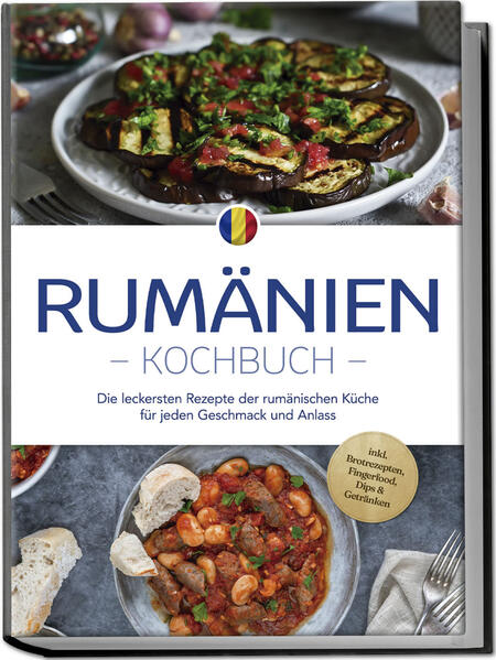 Rumänien-Kochbuch: Mit traditionellen, kreativen und schmackhaften Gerichten die Vielfalt der rumänischen Küche entdecken Bei Rumänien denken die meisten an Transsilvanien, Graf Dracula oder kennen vielleicht aus Rumänien stammende Mitbürger - doch die Landesküche ist weitgehend unbekannt. Das sollten Sie dringend ändern, denn dort verbergen sich so einige kulinarische Goldschätze und mit diesem Kochbuch entdecken Sie die ganz einfach zuhause! Rumänien hat eine bewegte Geschichte: Von den ursprünglichen Siedlern der Dakerstämme über römische Eroberer bis hin zu ungarischen und osmanischen Einflüssen haben die Jahrhunderte ihre Spuren auch in der Speisetradition hinterlassen. Im Zusammenspiel mit der landschaftlichen Vielfalt ergibt sich so eine einzigartige Kulinarik: Zwischen der herben Karpatenlandschaft und dem Urlaubsparadies am Schwarzen Meer finden sich herzhaft-sättigende Fleischgerichte ebenso wie die Leichtigkeit frischer Fisch- und Meeresfrüchtespeisen, sodass für alle Vorlieben reichlich gesorgt ist. Aromatische Würzung mit reichlich Knoblauch, der beliebte Schafskäse sowie die häufige Verwendung von Sauerrahm drücken der rumänischen Küche einen ganz besonderen Stempel auf und die Rezepte in diesem Buch präsentieren Ihnen die gesamte geschmackliche Bandbreite des Landes. Ob Suppe, Salat, Snack, Hauptgericht oder Dessert, hier finden Sie authentische Köstlichkeiten für jede Situation und dank einfacher Schritt-für-Schritt-Anleitungen gelingen die auch ungeübten Köchen mühelos. Und die Zutaten? Finden Sie im Supermarkt und in den zahlreich gewordenen internationalen Lebensmittelmärkten - oder Sie pflegen ein kleines Kräutergärtchen für die volle Aroma-Ladung. Frühstücks- und Brotkreationen: Köstlichkeiten wie frittierte Teigfladen, schwimmende Inseln, Colaci-Festtagsbrot oder kleines Schmalzgebäck schmecken nicht nur am Morgen. Snacks & Salate: Mit Leckerbissen wie Auberginensalat, Fischrogensalat, Drob-de-Pui-Hühnerleberkuchen oder rumänischen Käsecrackern haben Sie jederzeit ein kleines Stück rumänischen Genuss parat. Herzhafte Fisch- und Fleischgerichte: Sättigende Hauptspeisen wie Hühnerfrikassee, gewürzte Mititei-Hackfleischröllchen, Karpfen in Salzlake oder Miesmuscheln mit Knoblauch sind das Herzstück der rumänischen Küche. Veggie-Spezialitäten: Schlemmergerichte wie herzhafter Käsekuchen, Mönchsgemüse, Mămăligă-Maisbrei oder gefüllte Paprika mit Reis und Gemüse locken nicht nur Vegetarier und Veganer an den Tisch. Süße Sünden & Drinks: Schokoladenkuchen mit Karamell, Kekssalami, Pflaumenschnaps oder Heidelbeerlikör sind der perfekte Genießer-Abschluss für Ihr Rumänien-Menü. Holen Sie sich mit diesem Kochbuch den kulinarischen Reichtum Rumäniens nach Hause und entdecken Sie die reiche Tradition von Gastfreundschaft und Genuss. Ob Sie rumänische Wurzeln haben, Kindheitserinnerungen aufleben lassen wollen oder eine Reise ins Land der Vampire planen - hier finden Sie den passenden geschmacklichen Rahmen.