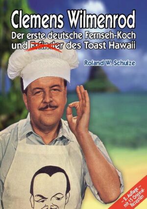 Bereits am 20. Februar 1953, nur zwei Monate nach dem offiziellen Start eines regelmäßigen Programms im Deutschen Fernsehen, flimmerte die erste deutsche Koch-Show über den Bildschirm. Es war die fünfzehnminütige Sendung "Clemens Wilmenrod bittet zu Tisch", in der Fernsehkoch Wilmenrod (1906-1967) sich und seine Rezepte präsentierte. Er gilt als Erfinder des "Toast Hawaii", der "gefüllten Erdbeere" und des "Arabischen Reiterfleisches", schrieb 5 Kochbücher und zeigte in 11 Jahren und 185 Koch-Shows hunderte von Gerichten im Fernsehen. Ganze Generationen von Fernsehköchen hat er maßgeblich beeinflusst, bis zum heutigen Tag! Wer war Clemens Wilmenrod und was war das Spezielle an ihm, dass sich seine Spuren noch 60 Jahre später in der Fernseh-Unterhaltung finden lassen? Seine Biografie, Fakten und Geschichten aus vielen Presseartikeln und Berichte von Zeitzeugen werden hier ergänzt um 15 Original Wilmenrod-Rezepte. Viel Spaß und guten Appetit! Nach einer umfassenden Überarbeitung bringe ich jetzt (2003) die 2. Auflage meines Buches heraus.