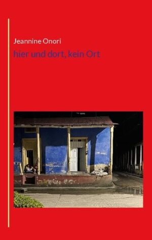 Myrta sucht das Abenteuer, sie will ihre Sicherheitszone ausloten und wagt die Ferne, die sie schon lange anzog. Sie ahnt nicht, dass sich dort eine andere Seele in ihr einnisten wird. Zwei Seelen in einer Brust können die Suche nach Einheit und Verbindung nicht aufgeben. Zwei Männer begleiten die Frauen auf ihrem Weg zu sich selbst. Jeannine Onori beschreibt eine Reise, die hier und dort kein kulturelles Selbstverständnis mehr anbietet. Die Hingabe an das Unausweichliche führt an den Ort, der keiner mehr ist.