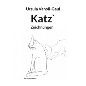 Das Katzenbuch der Künstlerin Ursula Vanoli-Gaul entstand im Jahr 2010, als sie sich vornahm, täglich eine Katzenzeichnung zu machen. Im Jahr 2023 entschloss sie sich daraus ein Katzenbuch zu gestalten. Dabei ergänzte sie die Zeichnungen mit Texten,- Gedanken, die sie den Tieren unterstellte. Die Zeichnungen sind alle aus der Vorstellung entstanden, da die Künstlerin seit vielen Jahren mit Katzen lebt und sie beobachtet.