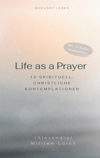 modern-undogmatisch-lebensnah Life as a Prayer ist ein undogmatisches Buch, für spirituelle Menschen jeder Glaubensrichtung. Es bietet moderne und lebensnahe Kontemplationen zu 12 ausgewählten Bibelversen. Die Reflexionsfragen zu den Kontemplationen ermöglichen Dir, Dich intensiver damit zu beschäftigen. Sie regen Dich zum Nachdenken an. Was bedeutet das Gelesene für mich? Das Buch verfolgt einen lebensnahen Ansatz, so dass Spiritualität in Deinem Alltag einen größeren Raum einnehmen kann. Als großes Extra bietet Dir das Buch zu jeder der 12 Kontemplationen eine exklusive Audio-Meditation an. Dadurch kannst Du Dich auf einer tieferen Ebene mit den Qualitäten der Bibelverse verbinden.