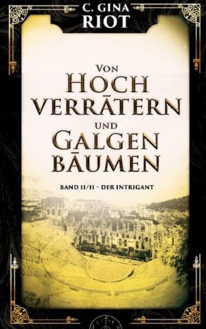 Ein fragwürdiges Hurenhaus, quietschende Kerkertüren und ein Galgen, bereit für den Kopf des Hochverräters. Mit Anspannung erwartet das Monarchenpaar von Andoulous das Eintreffen des Schandkönigs. Indes landet der Hochverräter abermals im Kerker und stößt auf ein bekanntes Gesicht. Sein Freund Tax wird in Intrigen verwickelt, die sich rasch als eine größere Verschwörung entpuppen. Doch wer ist es, der im Hintergrund die Fäden zieht? Was geschieht, wenn die Intrige gelingt? Und was genau sucht der Schandkönig wirklich in Andoulous? In Band II/II der Hochverräter-Reihe gewinnt die Spannung noch mal an Fahrt. Es wird tragisch, aufregend, doch auch der Humor kommt nicht zu kurz.