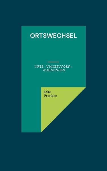 Kann man seine Lebensgeschichte auch anhand der Orte und Wohnungen schildern, in denen man gelebt hat? Ein Versuch ist es allemal wert. Wir sind im Laufe unseres gemeinsamen Lebens ca. ein Dutzend Mal umgezogen. Und jedes Mal begann in gewisser Weise ein neuer Lebensabschnitt. Man lernte neue Leute und Umgebungen kennen, und oft hatten diese Ortswechsel ihren besonderen Reiz. Davon zeugen Briefe, Tagebuch-Eintragungen und Arbeitsnotizen, und man staunt, wie einen die Ereignisse der Vergangenheit wieder einholen, so dass nach und nach ein Ganzes entsteht, das man Leben nennt.