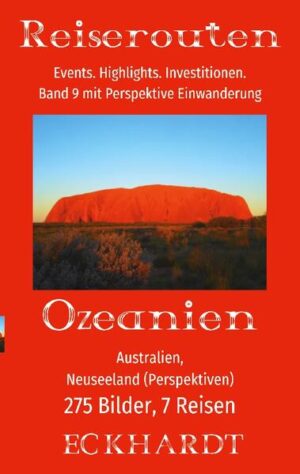 Von Europa ausgehend wurden Reisen in alle großen Kontinente (Afrika, Asien, Nordamerika und Südamerika, Ozeanien) und dort in verschiedenste Länder unternommen mit dem Gedanken, dort zumindest eine Zeitlang zu leben und das eigene Weltbild zu vervollkommnen. Aus diesen authentischen Informationen resultiert der hier dargestellte breitgefächerte Ansatz mit zahlreichen Bildern, Perspektiven zum Einwandern, Events, Highlights, Investitionen und vor allem Reiserouten. Als Lesevergnügen mit nachvollziehbaren Erzählungen. Und wer anlässlich einer Bildungs-, Geschäfts- oder Urlaubsreise unterwegs ist, benötigt einen handlichen informativen Begleiter, ob als schmales Taschenbuch oder als E-Book auf dem Smartphone. Heutzutage kann sich jeder auf den einschlägigen Seiten der Suchmaschinen, der Airlines, der Hotels, der Mietwagen- und Busgesellschaften sowie der entsprechenden Vergleichsportale über maßgebliche Fakten, Kosten und Risiken unproblematisch und vor allem tagesaktuell selbst informieren. Dann beginnt der Prozess des Aufbereitens, des Bewertens, des Einordnens und im Ergebnis das Konzept eines maßgeschneiderten Reiseerlebnisses. Als langjährige Mitarbeiter und Redakteur der letzten gedruckt in deutscher Sprache in Südamerika erscheinenden Zeitung haben die Autoren vor Ort mit Politikern, Unternehmern, Kulturschaffenden und vor allem mit unzähligen Menschen gesprochen, um zu verstehen, was die Politik mit der Wirtschaft macht, wie die kulturellen Gegebenheiten wirken, ob die Finanzen solide und Investitionen möglich sind. Die in Form von Reiseberichten laufend aktualisierten Eindrücke werden durch die 275 SW-Fotos untermauert, die Lust darauf machen sollen, selbst dorthin zu reisen, sich mit den Gegebenheiten dort selbst vertraut zu machen. Alle Reiserouten können kombiniert werden und auch von der jeweiligen Landeshauptstadt bzw. einem Internationalen Flughafen ausgehen.