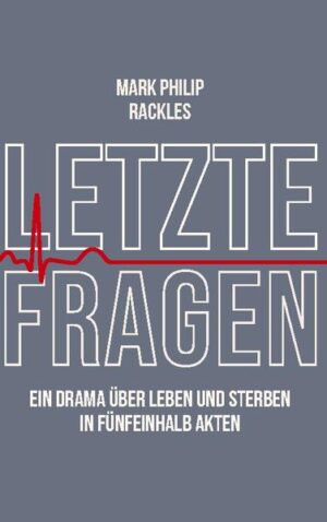 Gibt es ein Recht auf selbstbestimmtes Sterben? Ein hochbetagtes Ehepaar hat ein langes und erfülltes Leben hinter sich. Jetzt planen beide gemeinsam aus dem Leben scheiden. Damit stoßen sie auf wenig Verständnis bei ihrem Sohn und ihrer Umwelt. Eine Tragikomödie über Menschen am Ende ihres Lebens, die so sterben wollen, sie sie gelebt haben: selbstbestimmt, gemeinsam und in Würde. Ohne Bevormundung durch Funktionäre aus Kirchen, Ärzteschaft oder Politik. Und ohne den Humor zu verlieren. Ein Stück über die Lebensmüdigkeit im Alter und über die damit verbundenen Konflikte. Die letzten Antworten auf die letzten Fragen gibt am Ende dann aber doch das Leben selbst.