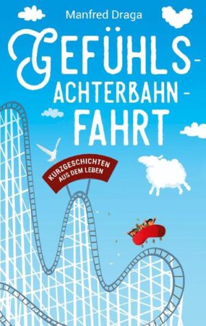 Das Leben ist wie eine wilde Achterbahnfahrt. Es geht kreuz und quer, auf und ab und auch mal kopfüber aber niemals einfach nur geradeaus. Niemals! Schutzengel Theo, Auftragskillerin Pamela X, ein verliebter Darth Vader und viele andere Protagonisten der Kurzgeschichten von Manfred Draga können ein Lied davon singen. In teils skurrilen, humorvollen, turbulenten, aber auch melancholischen Erlebnissen stellen sich die Helden ihren täglichen Herausforderungen und nehmen uns mit auf ihre Abenteuerreise. Viel Freude auf dieser Gefühlsachterbahnfahrt und bitte die Sicherheitsvorschriften beachten. Die Fahrt beginnt!.