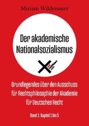 Der akademische Nationalsozialismus | Miriam Wildenauer