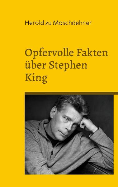 Tauchen Sie ein in eine andere Dimension! In "Stephen King: Düstere Fakten einer anderen Welt" entführt Sie Herausgeber Herold zu Moschdehner in abgedrehte Realitäten. Erleben Sie den Meister des Horrors nicht nur als Autor, sondern auch als Illusionist, der magische Geschichten in den Himmel schreibt. Entdecken Sie unheimliche Wetterphänomene und eine Welt, in der Bücher lebendig werden. Ein einzigartiger Tribut an die grenzenlose Fantasie von Stephen King.