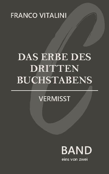 Band 1 von 2 "Das Erbe des dritten Buchstabens" VERMISST Kommissar Jan Orsen ist überrascht, dass der vermisste Junge Nils Oberson, im liebevoll geführten Heim namens "Haus am Fluss" C genannt, für tot erklärt wurde. Durch einen internen Hinweis entschliesst er sich, den Jungen im Wissen seines Vorgesetzten, und Freundes Bruno Arno, auf eigene Faust zu suchen. Brad Maron, Leiter der Bruderschaft Arche, setzt alles daran, dies zu verhindern. Es steht für ihn sowie die Verbindung eine Menge auf dem Spiel. Im ersten Teil fliessen verschiedene Geschichten ineinander. Die Trauer der Familie Gros um den mysteriösen Tod ihres Sohnes Samu. Ein Jahrhundertsturm, der übers Land fegt. C's abenteuerliche Flucht, die anders verläuft als von seinem Freund geplant. Liebesbeziehungen, die durch Zufälle entstehen.