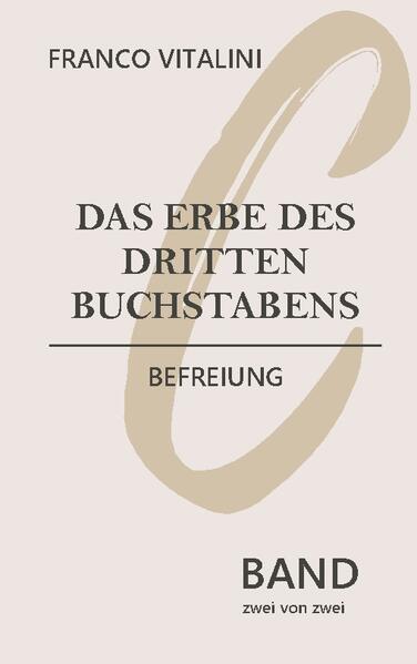 Band 2 von 2 "Das Erbe des dritten Buchstabens" BEFREIUNG Jan Orsens neue Bekanntschaft, Clara Borel, überlässt nichts dem Zufall. Mit Hilfe ihres Schulfreundes, Jon Foges, einer der besten Privatdetektive, hofft sie Jan Orsens mysteriöses Verschwinden zu klären. Joschi sowie sein Freund Koni mit Sohn Michel entschliessen sich, C zu suchen, um ihn vor den ungeahnten Gefahren zu bewahren. Wird C die übereilte Suche nach seiner Familie mit dem Tod bezahlen? Ist die Bruderschaft so mächtig, dass sie das Auffinden von C weiterhin verhindern kann? Sind die neu gewonnenen Liebesbeziehungen so konstant, dass sie den holprigen Pfad zusammen überwinden?