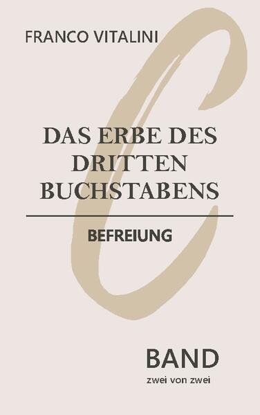 Band 2 von 2 "Das Erbe des dritten Buchstabens" BEFREIUNG Jan Orsens neue Bekanntschaft, Clara Borel, überlässt nichts dem Zufall. Mit Hilfe ihres Schulfreundes, Jon Foges, einer der besten Privatdetektive, hofft sie Jan Orsens mysteriöses Verschwinden zu klären. Joschi sowie sein Freund Koni mit Sohn Michel entschliessen sich, C zu suchen, um ihn vor den ungeahnten Gefahren zu bewahren. Wird C die übereilte Suche nach seiner Familie mit dem Tod bezahlen? Ist die Bruderschaft so mächtig, dass sie das Auffinden von C weiterhin verhindern kann? Sind die neu gewonnenen Liebesbeziehungen so konstant, dass sie den holprigen Pfad zusammen überwinden?