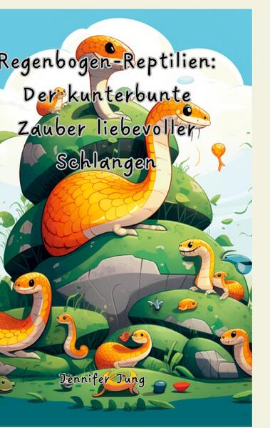 In "Regenbogen- Reptilien: Der kunterbunte Zauber liebevoller Schlangen" geht es um ein magisches Land, in dem Schlangen die geliebten Bewohner sind. Die Geschichte macht junge Leser/innen mit einer einzigartigen Gemeinschaft von bunten und freundlichen Schlangen bekannt, die alle ihre eigenen besonderen Fähigkeiten und liebenswerten Persönlichkeiten haben. Die Hauptfigur, ein neugieriges und abenteuerlustiges Kind, stößt bei einer Naturerkundung auf dieses verborgene Reich. Nach anfänglicher Zurückhaltung entdeckt er schnell die sanfte Natur der Schlangen und schließt eine unwahrscheinliche Freundschaft. Gemeinsam erlebt er verschiedene magische Abenteuer, die ihm wichtige Lektionen über Mitgefühl, Freundschaft und Akzeptanz vermitteln. Je mehr Zeit das Kind in dieser magischen Welt verbringt, desto mehr lernt es die Schönheit und den Wert von Schlangen zu schätzen und kann die gängigen Vorurteile und Ängste, die sie umgeben, überwinden. Mit Hilfe ihrer Schlangenfreunde sensibilisieren sie ihre eigene Gemeinschaft dafür, wie wichtig es ist, diese erstaunlichen Kreaturen zu respektieren und zu schützen. "Regenbogen- Reptilien: Der kunterbunte Zauber liebevoller Schlangen" ist eine bezaubernde Geschichte, die Kinder dazu anregt, Vielfalt zu schätzen, über den eigenen Tellerrand zu schauen und Empathie für alle Lebewesen zu entwickeln. Sie weckt ein Gefühl des Staunens und der Wertschätzung für die Wunder der Natur, insbesondere für die oft missverstandene und unterschätzte Welt der Schlangen. In "Regenbogen- Reptilien: Der kunterbunte Zauber liebevoller Schlangen" geht es um ein magisches Land, in dem Schlangen die geliebten Bewohner sind. Die Geschichte macht junge Leser/innen mit einer einzigartigen Gemeinschaft von bunten und freundlichen Schlangen bekannt, die alle ihre eigenen besonder