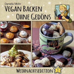 Hier wird vegane Weihnachtsbäckerei leicht und lecker gemacht! In diesem kleinen Büchlein findet der geneigte Leser und Bäcker insgesamt 24 köstliche, einfache und rein pflanzliche Plätzchenrezepte. Ohne tierische Zutaten. Und ohne Firlefanz. (Na gut, vielleicht ein klitzekleines bisschen Firlefanz. Weil Weihnachten ist. Ausnahmsweise.)