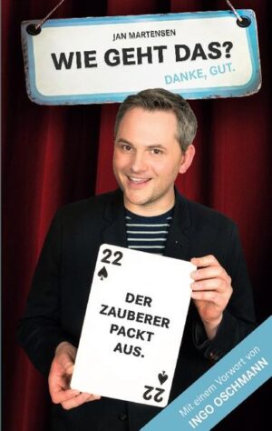 Seit 2015 erschienen Dutzende Künstler- Kolumnen von Jan Martensen in loser Reihenfolge als Teil der INKiel- Beilage der Kieler Nachrichten unter dem Titel KIEL BACKSTAGE. Seine 36 Lieblinge lesen Sie hier gebündelt, von A wie Auftrittsansage bis Z wie Zaubertrick, von Goldener Hochzeit bis Karneval, von Grusellabyrinth bis Landtag, von Pleiten bis Pannen, von Lachen bis Lieben. Vorhang auf!