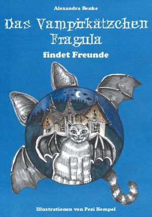 Das Vampirkätzchen "Fragula" hat fledermausartige Flügel und Eckzähne wie ein Vampir. In der Nacht möchte es schlafen, es isst gerne Knoblauch und liebt Erdbeeren statt Blut. Wer ist dieses eigenartige Kätzchen, das sein Unwesen ausgerechnet in der alten Villa treibt, in der Petunia seit Kurzem mit ihren Eltern wohnt? Und was hat es mit dem ´Land hinter den Wäldern´ auf sich? Petunia und der abenteuerlustige Nachbarsjunge Fipps kommen den Geheimnissen schon bald auf die Schliche und beweisen hierbei viel Mut. Doch damit fängt der Vampirkatzen- Spuk gerade erst an! Darüber hinaus gibt das Vampirkätzchen Fragula den Mädchen und Jungen wertvolle Tipps, die fürs Leben stark machen.