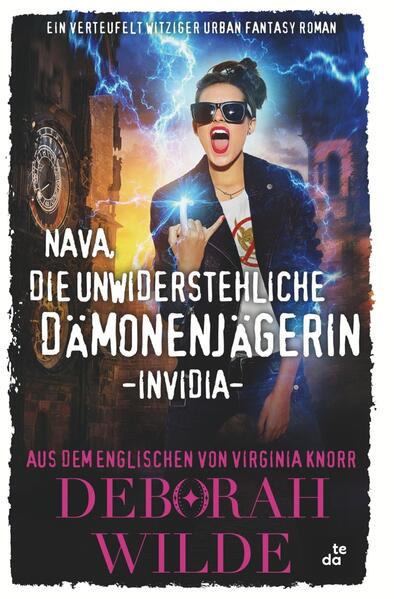 50% Brüste. 50% Sarkasmus. 100% neue Generation von Jägern. Nach einem holprigen Start als einzige weibliche Dämonenjägerin in der streng geheimen Bruderschaft Davids begibt sich Nava auf ihre erste Undercover-Mission nach Prag. Ihr Auftrag: einen dämonischen Filmstar enttarnen. Sie wäre Feuer und Flamme, wäre da nicht die Tatsache, dass ihr Teamkollege mit gewissen Vorzügen Rohan dabei ist, seinen Rockstar-Status zurückzugewinnen und Nava die Rolle seines Groupies zugewiesen bekommen hat. Nava ignoriert die Anweisung, ein braves Mädchen zu sein und den Befohlen der Männer zu gehorchen, und entfesselt dabei ein Alter Ego, das ihre prominente Zielperson garantiert in den Bann zieht und Rohan in den Wahnsinn treibt. Die Lage spitzt sich immer weiter zu, bis sich Nava mit Rohans Vergangenheit, der altmodischen Denkweise der Bruderschaft und ihren eigenen Identitätsproblemen konfrontiert sieht, was ihr Privatleben zu einer Bombe werden lässt, die die gesamte Operation in die Luft jagen könnte. Funkeln und töten - so sieht der Plan aus. Eine freche Heldin, knallharte Action und eine pikante Liebesgeschichte. Dieser urkomische Abenteuerroman trifft einen mitten ins Herz, wenn man am wenigsten damit rechnet.