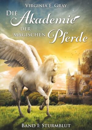 "Selbst im strömenden Regen wirkten Ventus' Flügel fast unnatürlich hell und atemberaubend schön. Mit ihnen sah er aus wie das mythische Pferd Pegasus." Als Grace in große Gefahr gerät, entwickelt ihr Hengst Ventus magische Kräfte, um sie zu retten. Dadurch verändert sich ihr Leben für immer, denn die beiden rücken ins Visier eines mächtigen Feindes. Grace und Ventus müssen nach Magefort Castle ziehen, der Akademie der magischen Pferde. Nur dort sind sie sicher - und nur gemeinsam mit anderen begabten Reitern kann es Grace gelingen, die Pferde vor dem Bösen zu retten. Ist dieser Kampf überhaupt noch zu gewinnen? "Die Akademie der magischen Pferde": 1. Band: Sturmblut Band 2 und 3 folgen!